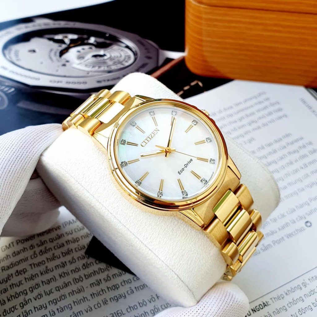 Citizen Limited Edition 18k Gold Ladies Watch